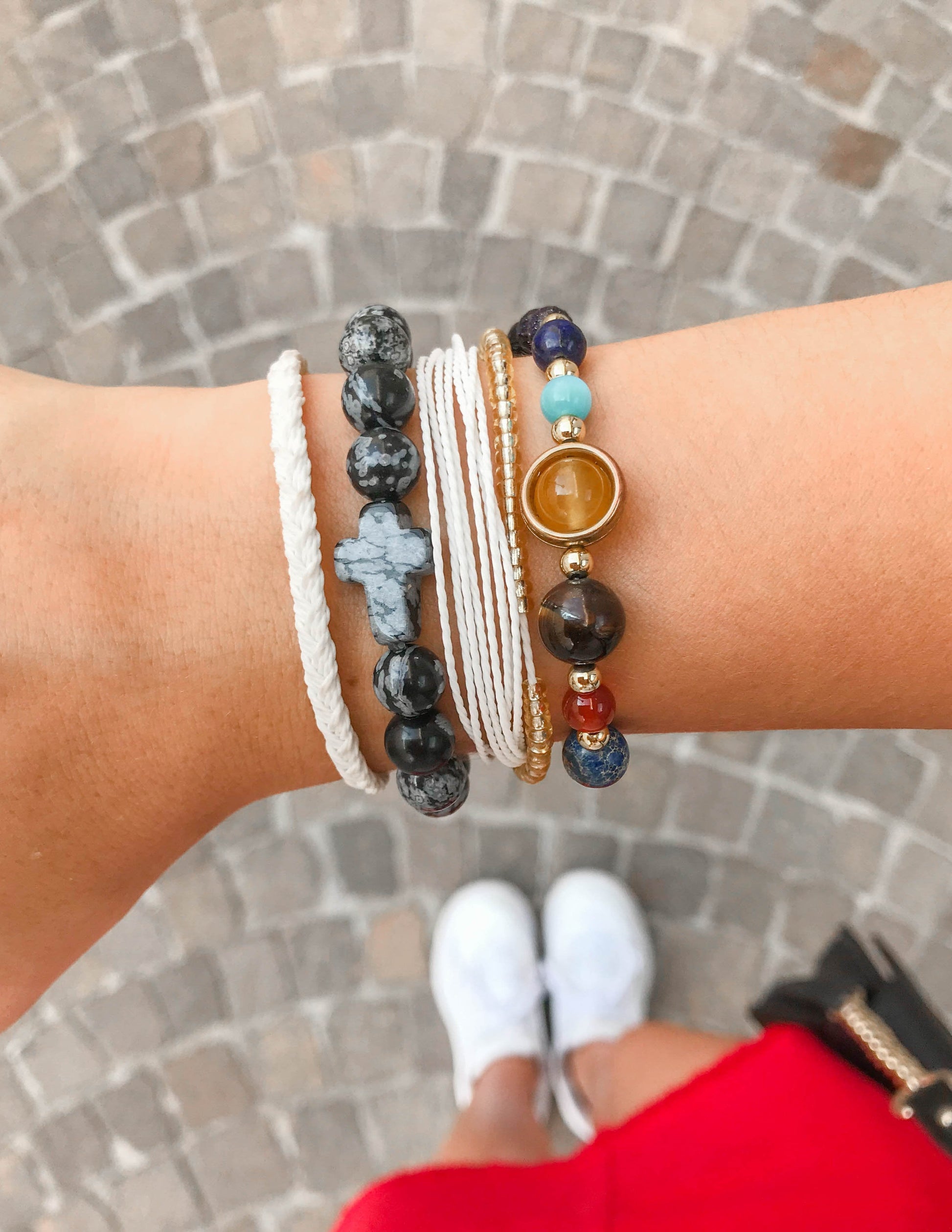 Obsidian Cross - Concordia Style Boutique