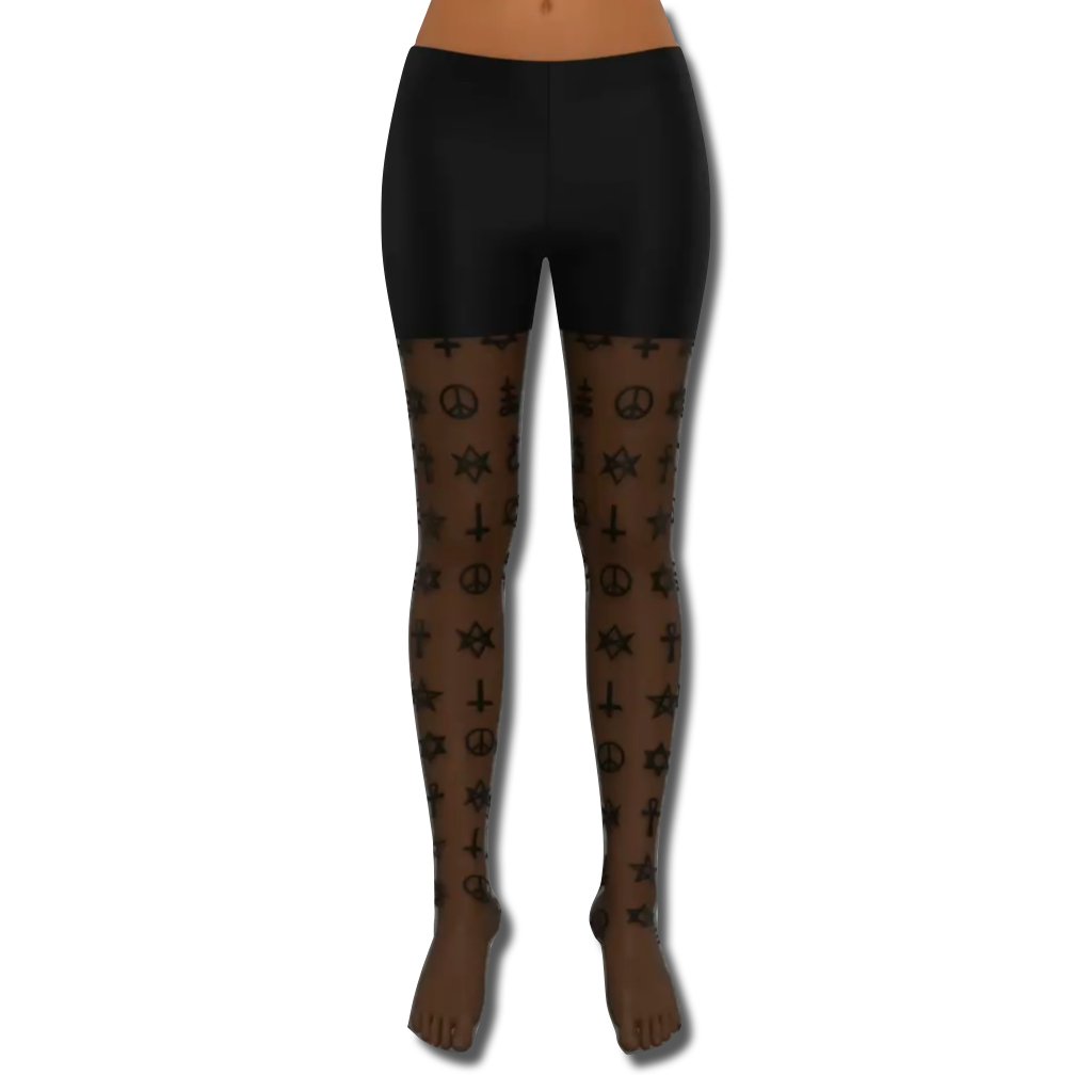 Occulted Stockings | Mystical Nylon Blend Tights