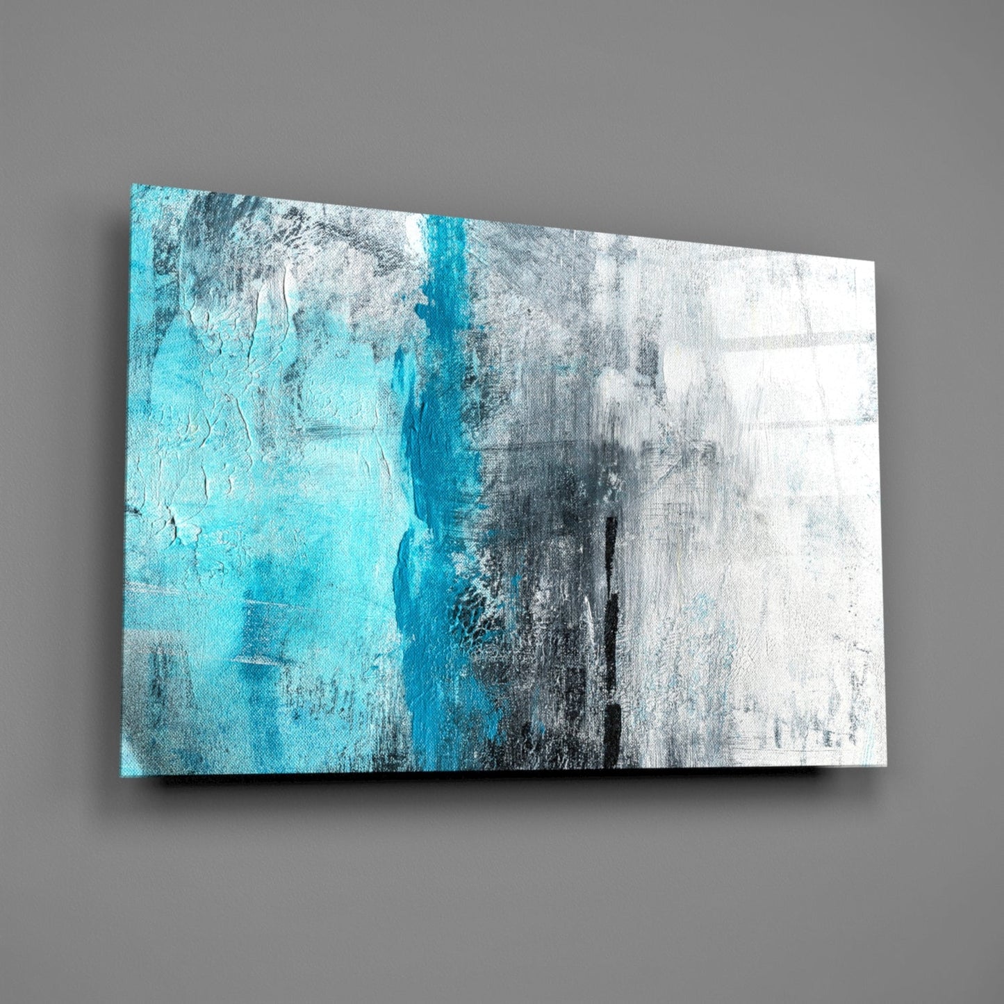 Abstract Glass Wall Art