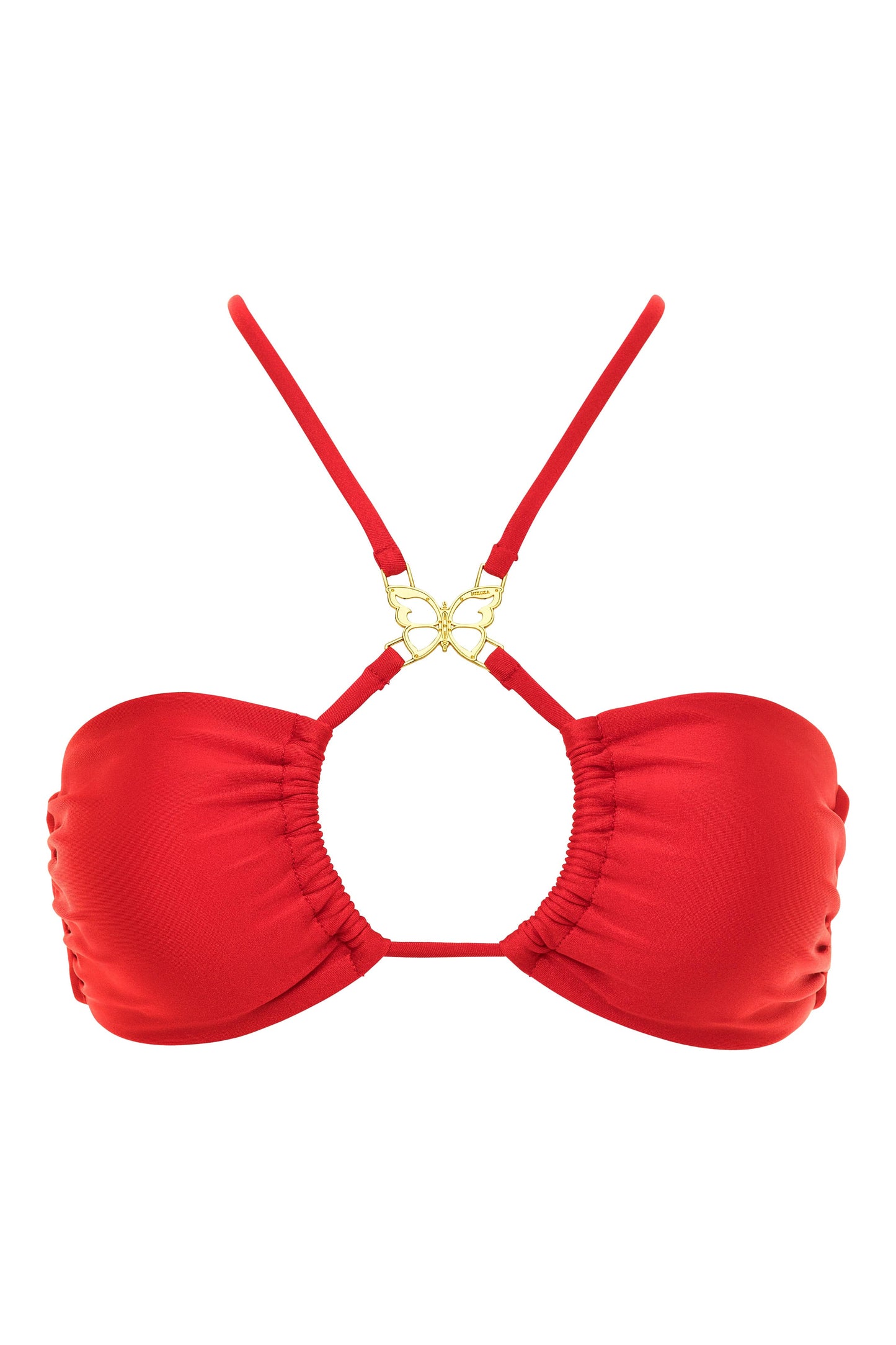 Camila Red Bikini Top