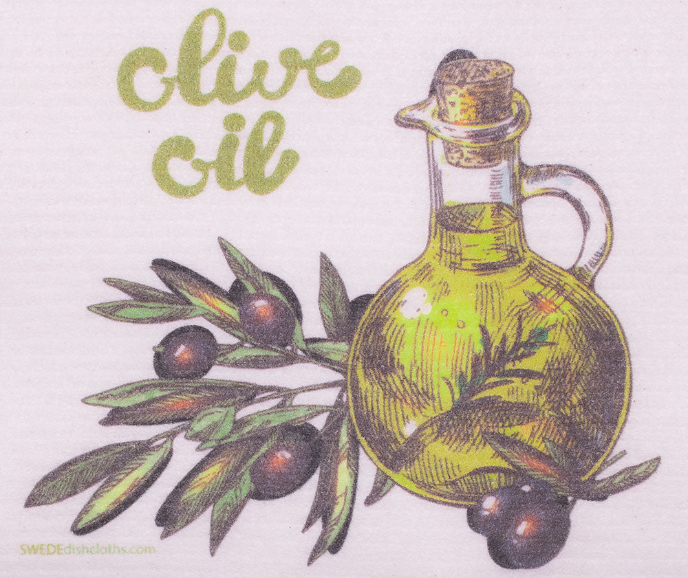 Mixed Olives Set of 4 (One of each design) Paper Towel Replacements | Swededishcloths - Concordia Style Boutique