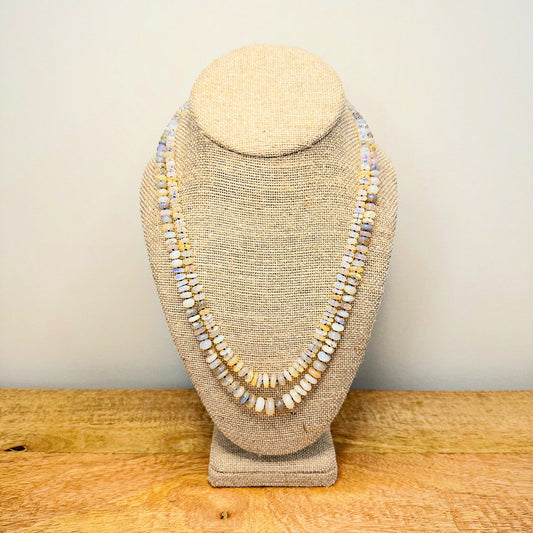 Opal Beaded Necklace