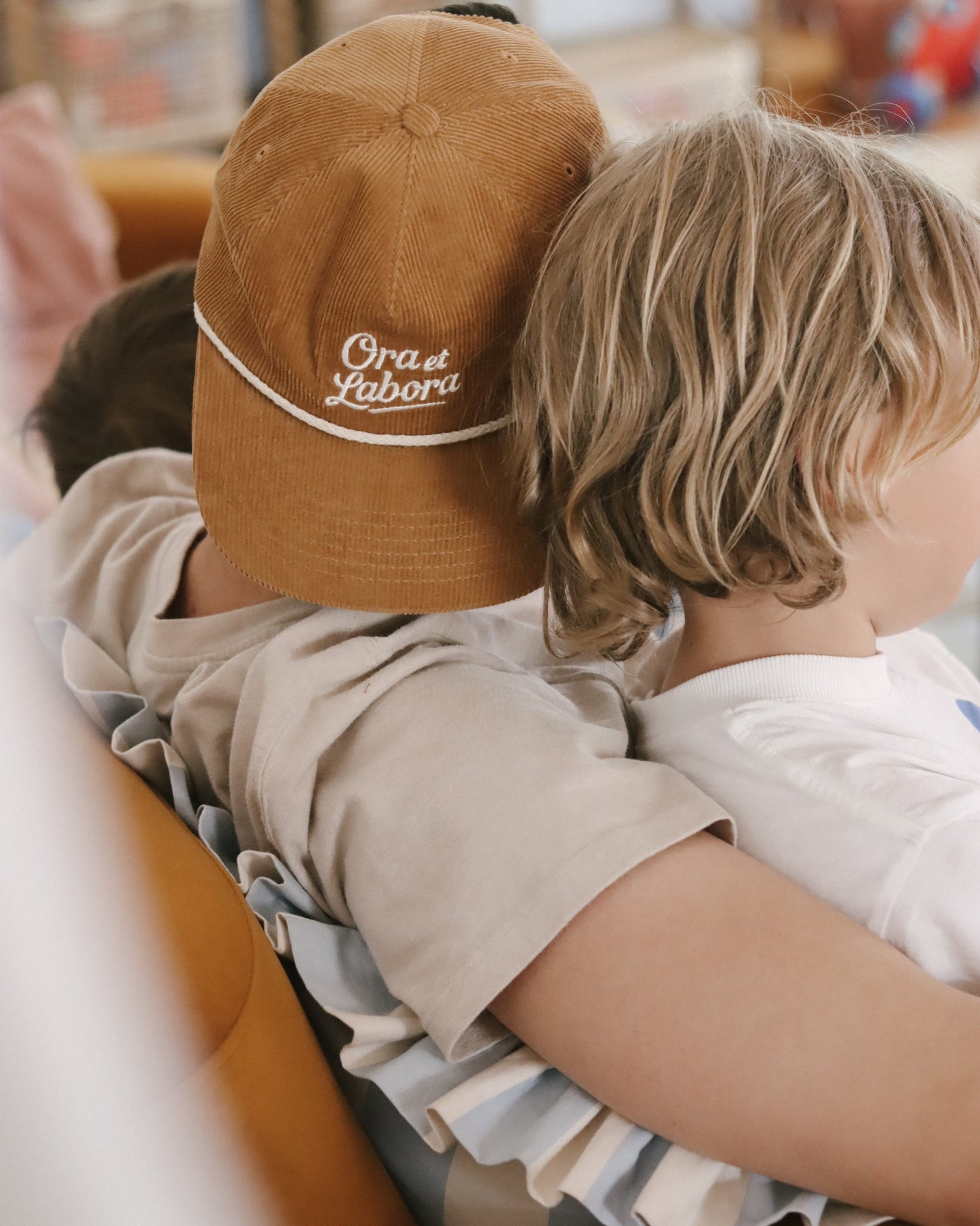 Tan Ora et Labora Corduroy Hat