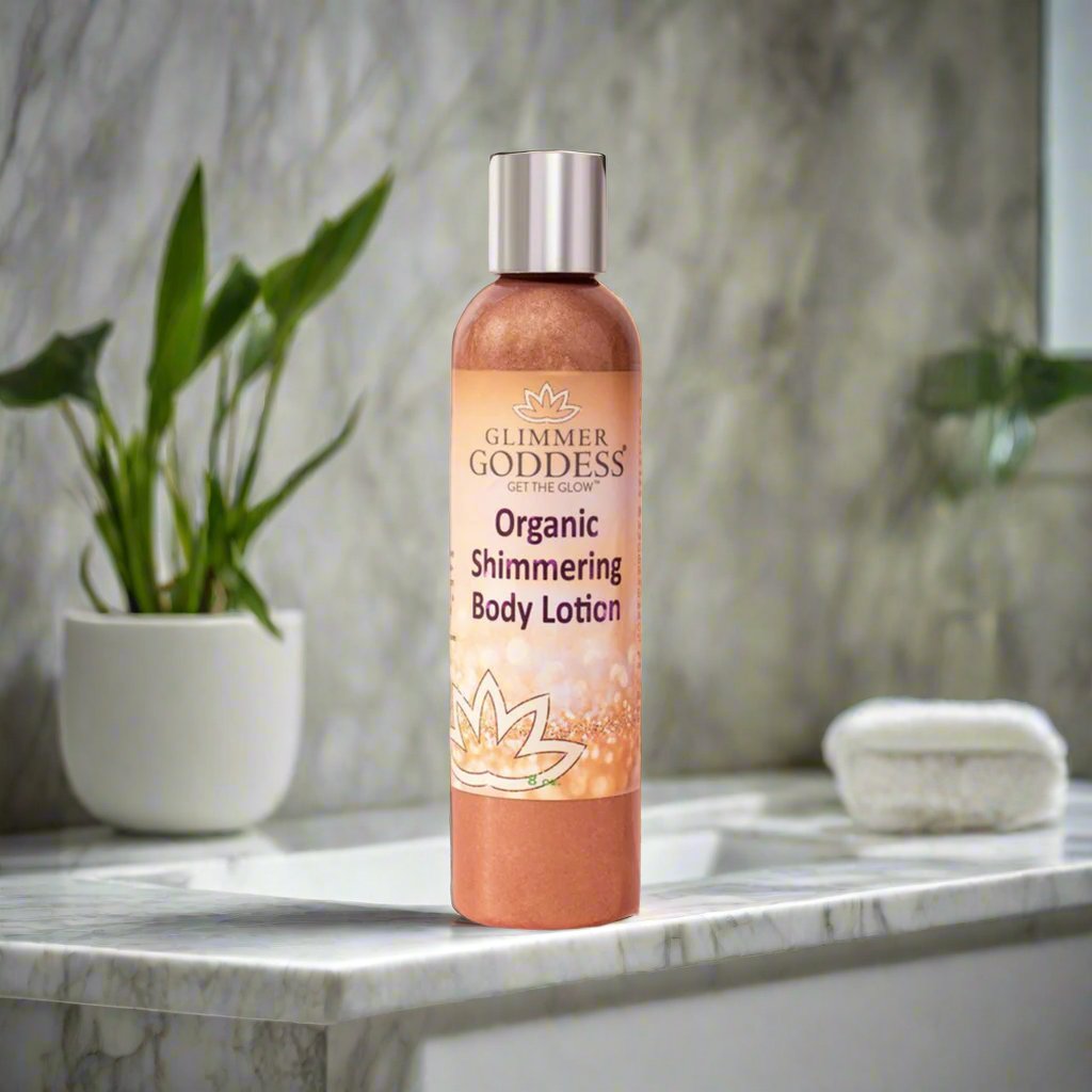 Organic Bronze Shimmer Body Lotion - Concordia Style Boutique