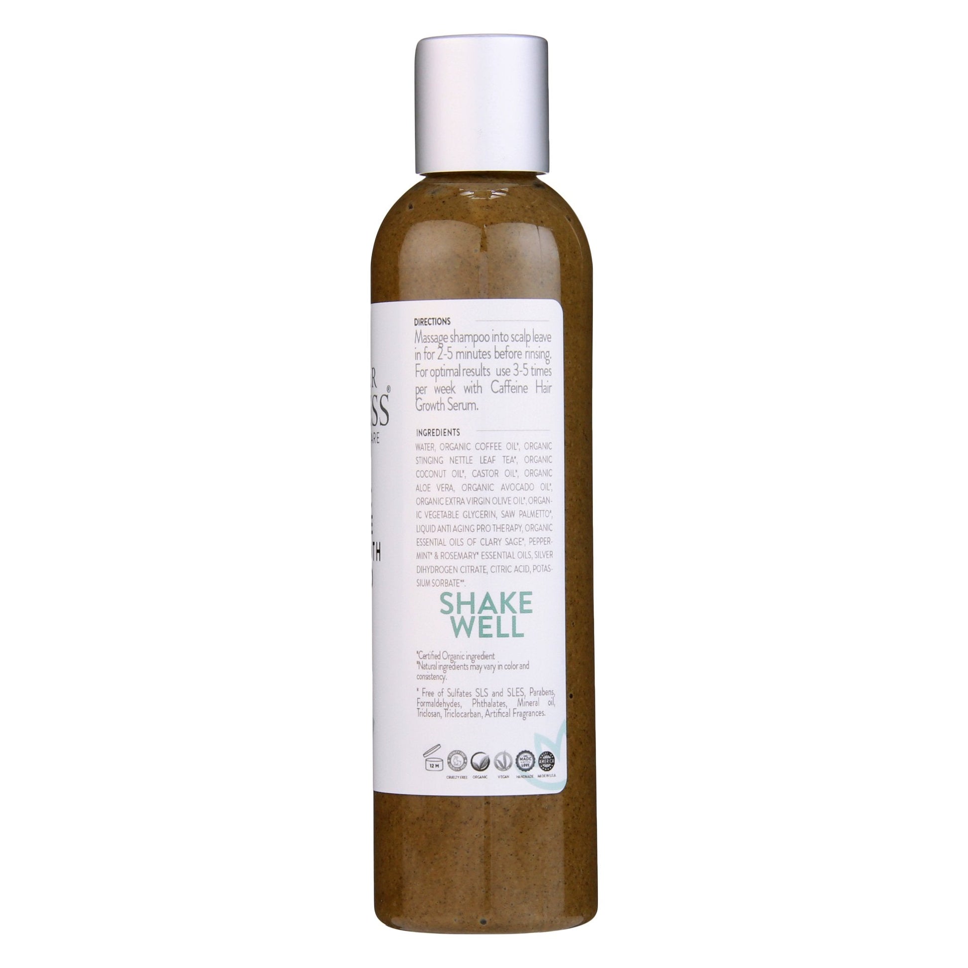 Organic Caffeine Shampoo for Hair Growth - Concordia Style Boutique