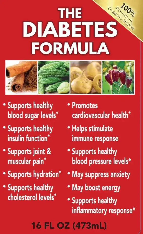 Organic Herbal Diabetes Formula