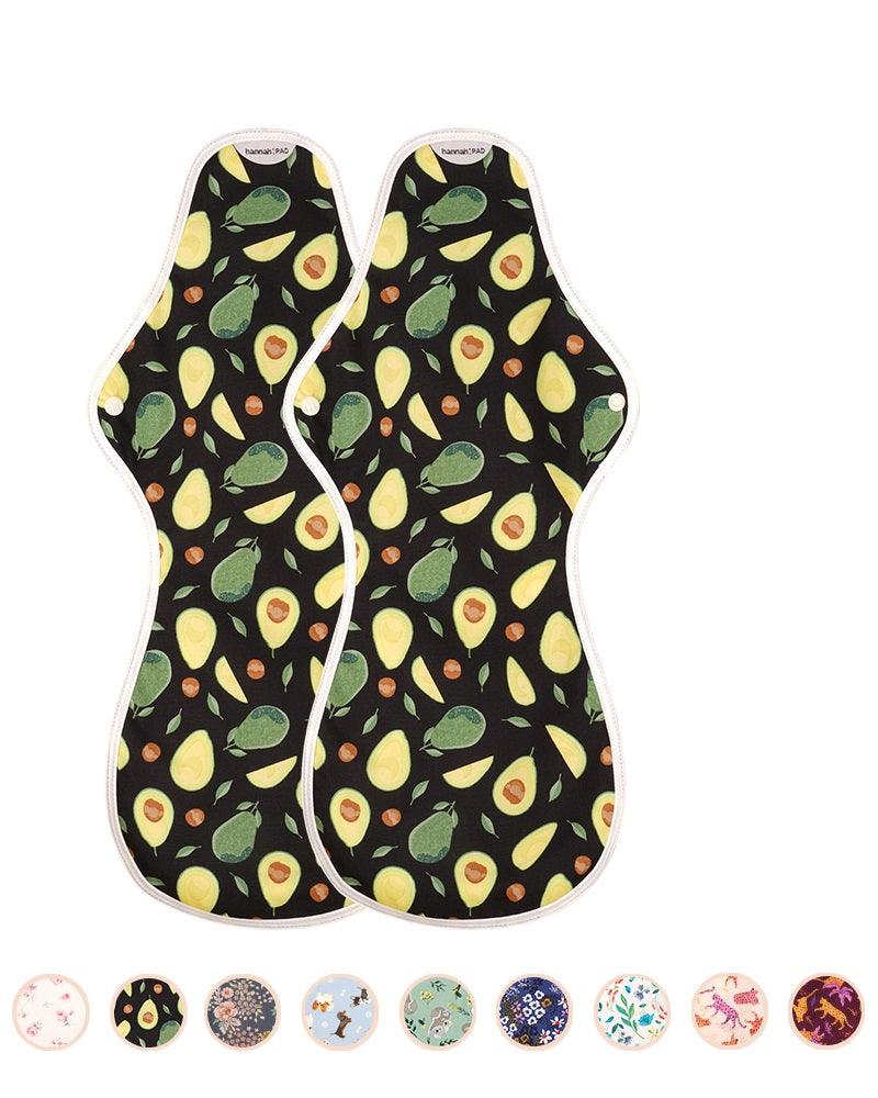 Organic Reusable Pads - 2 Super Ultra Pads - Concordia Style Boutique