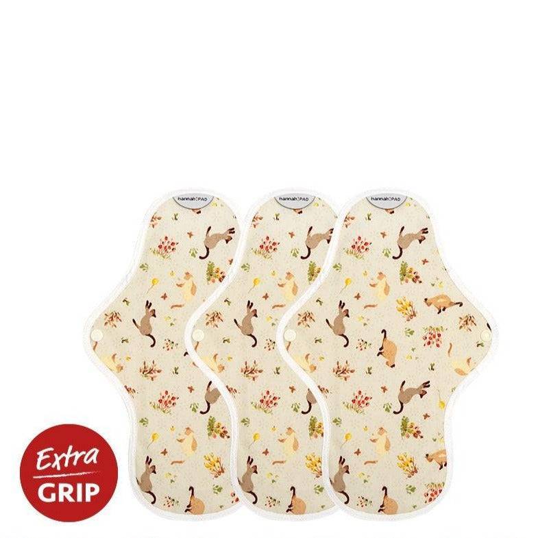 Organic Reusable Pads - 3 Medium Pads - Concordia Style Boutique