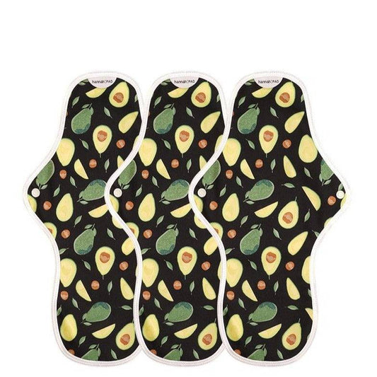 Organic Reusable Pads - 3 Overnight Pads - Concordia Style Boutique