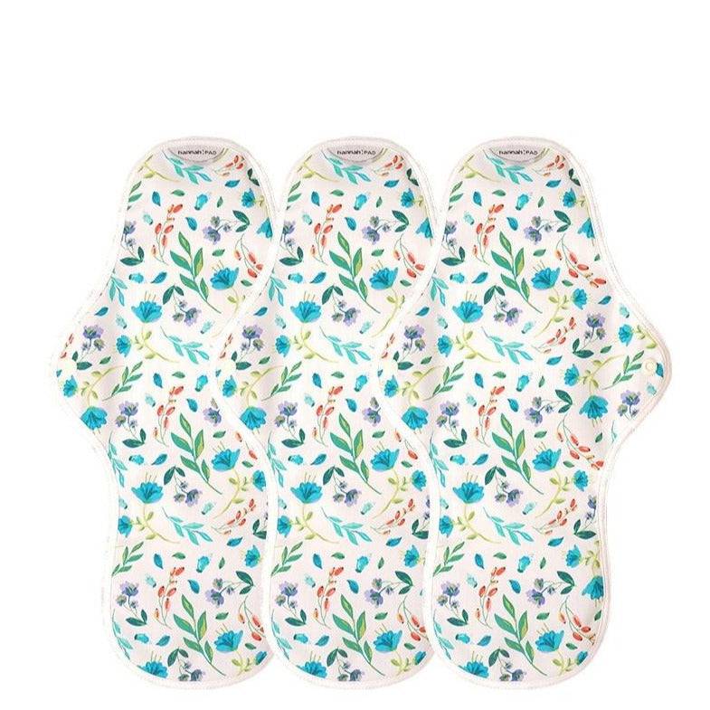 Organic Reusable Pads - 3 Overnight Pads - Concordia Style Boutique