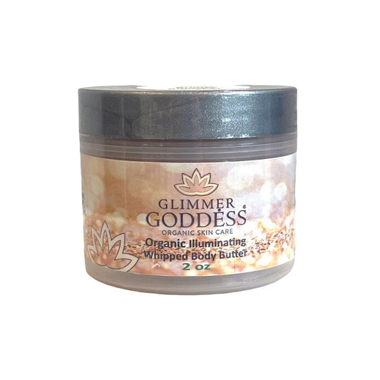 Organic Shimmering Whipped Body Butter 2 oz. Travel Size - Concordia Style Boutique
