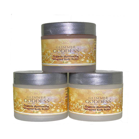 Organic Shimmering Whipped Body Butter Trio - Concordia Style Boutique