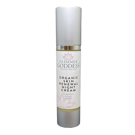 Organic Skin Renewal Night Face Cream - Hydrates & Lifts - Concordia Style Boutique