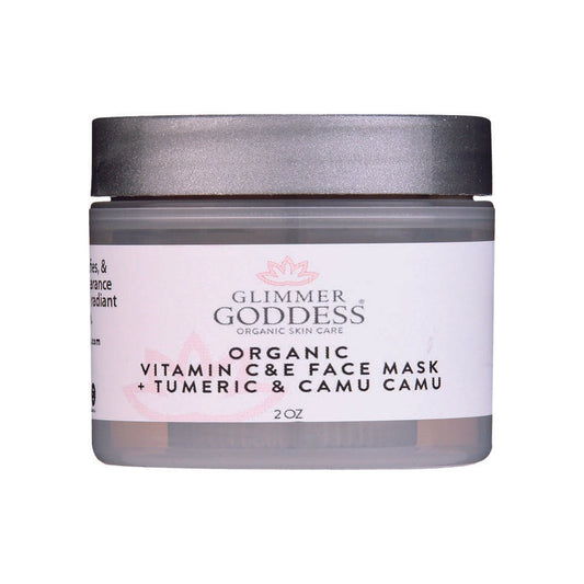 Organic Glow Up Tumeric Vitamin C & E Brightening Face Mask - 2 oz. - Concordia Style Boutique