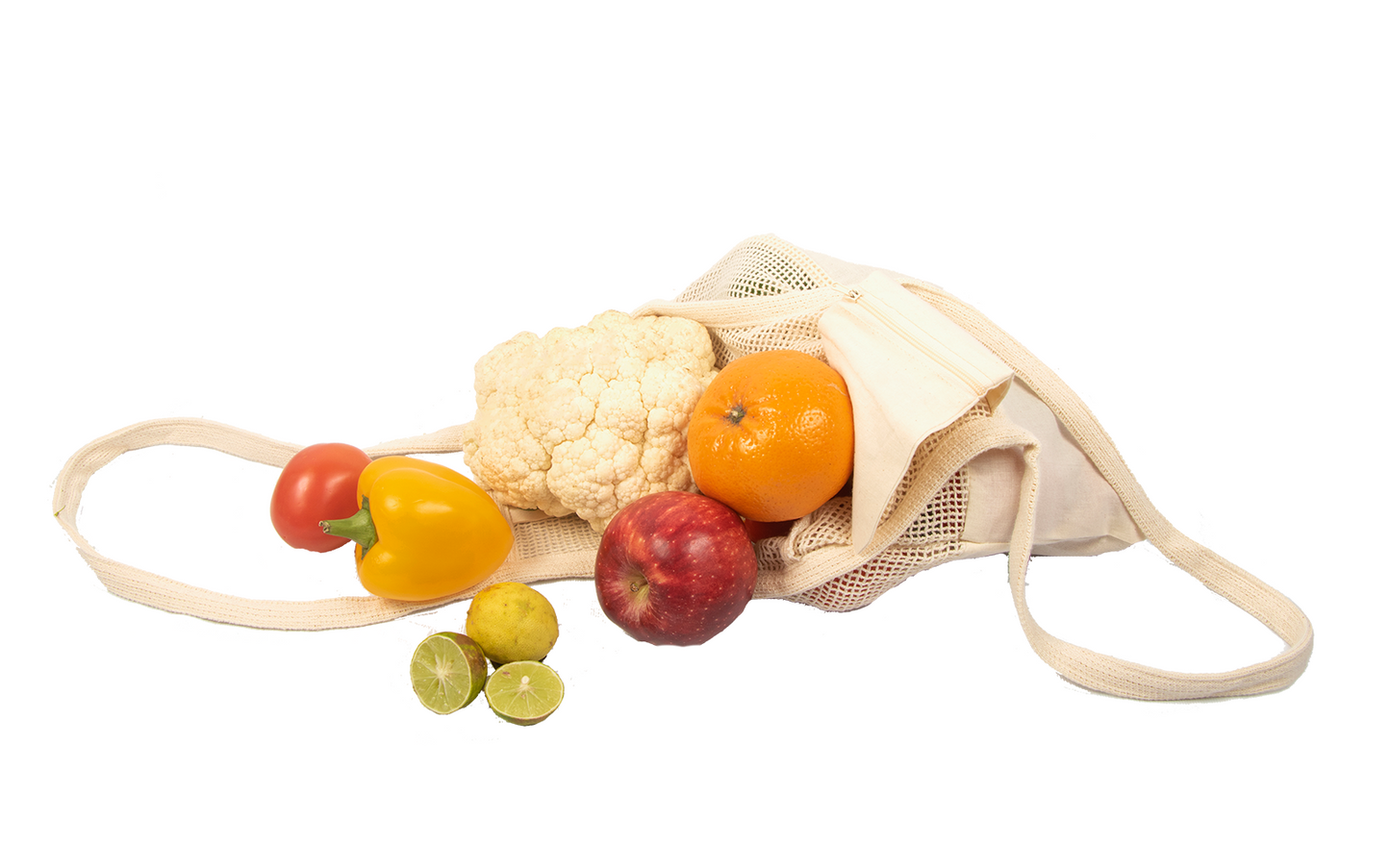 Mesh & Fabric Tote Bag - Concordia Style Boutique