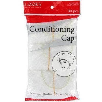 LQQKS Clear Plastic Shower Cap 30 PCS - Concordia Style Boutique