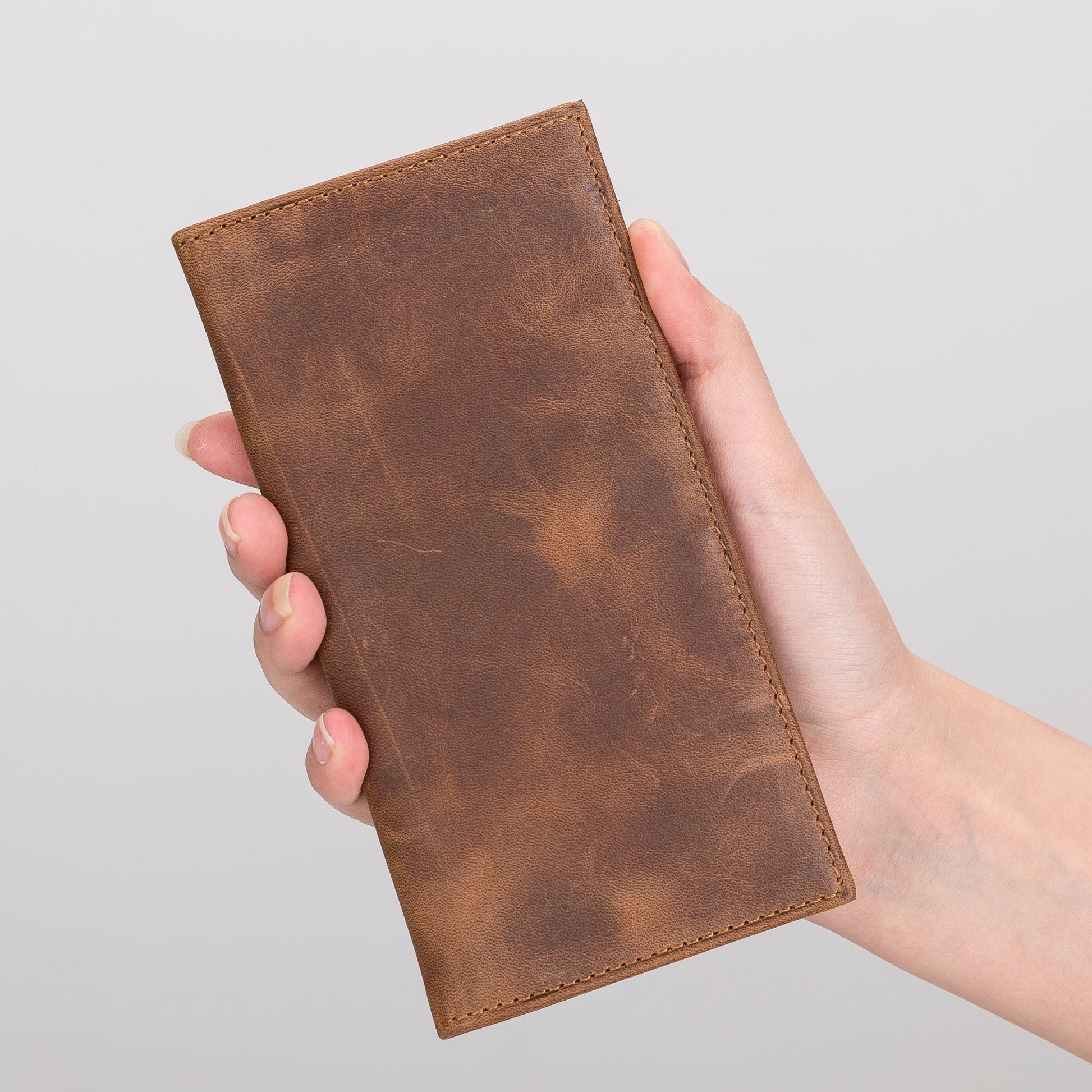 Ouray Handmade Full-Grain Leather Long Wallet for Men and Women - Concordia Style Boutique