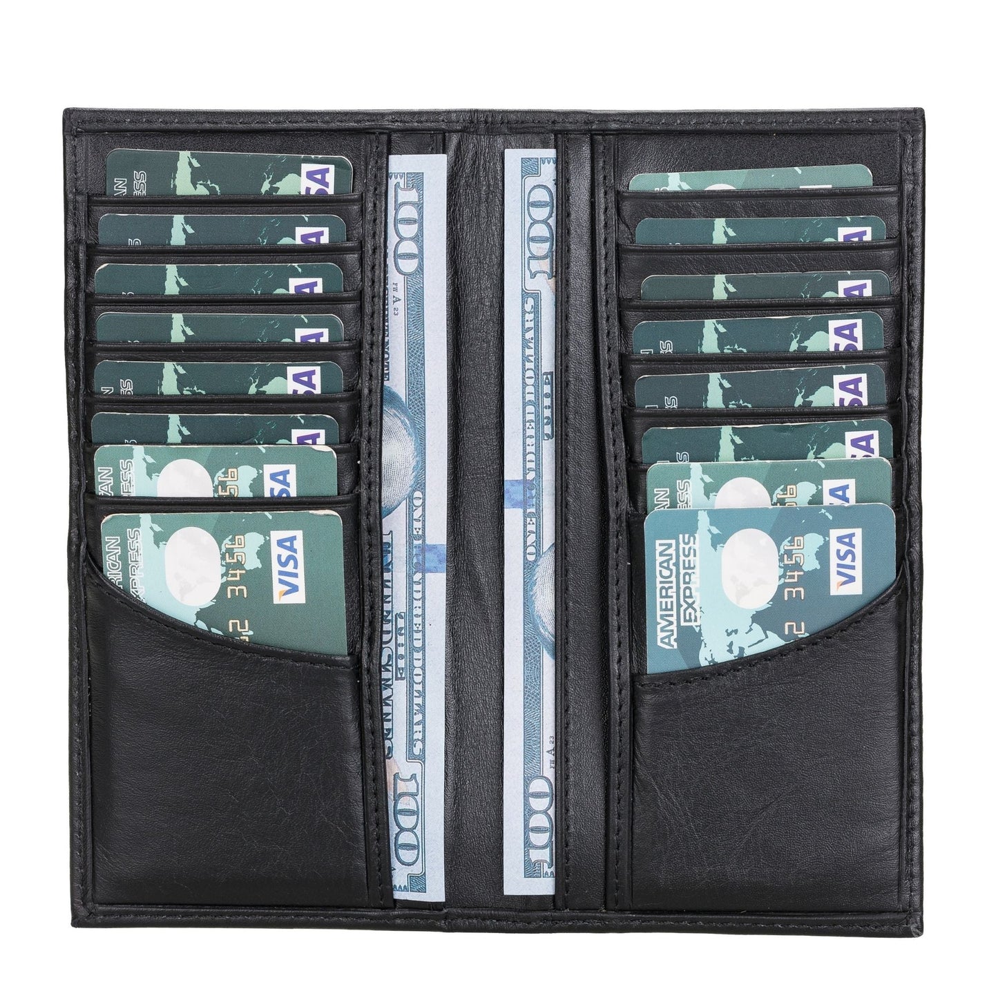 Ouray Handmade Full-Grain Leather Long Wallet for Men and Women - Concordia Style Boutique