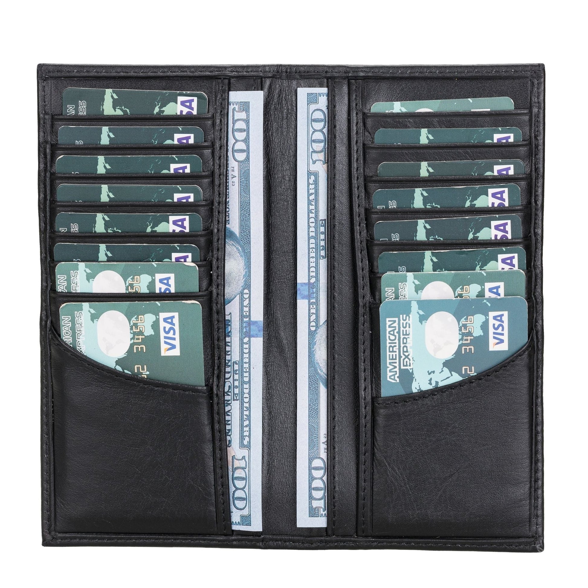 Ouray Handmade Full-Grain Leather Long Wallet for Men and Women - Concordia Style Boutique