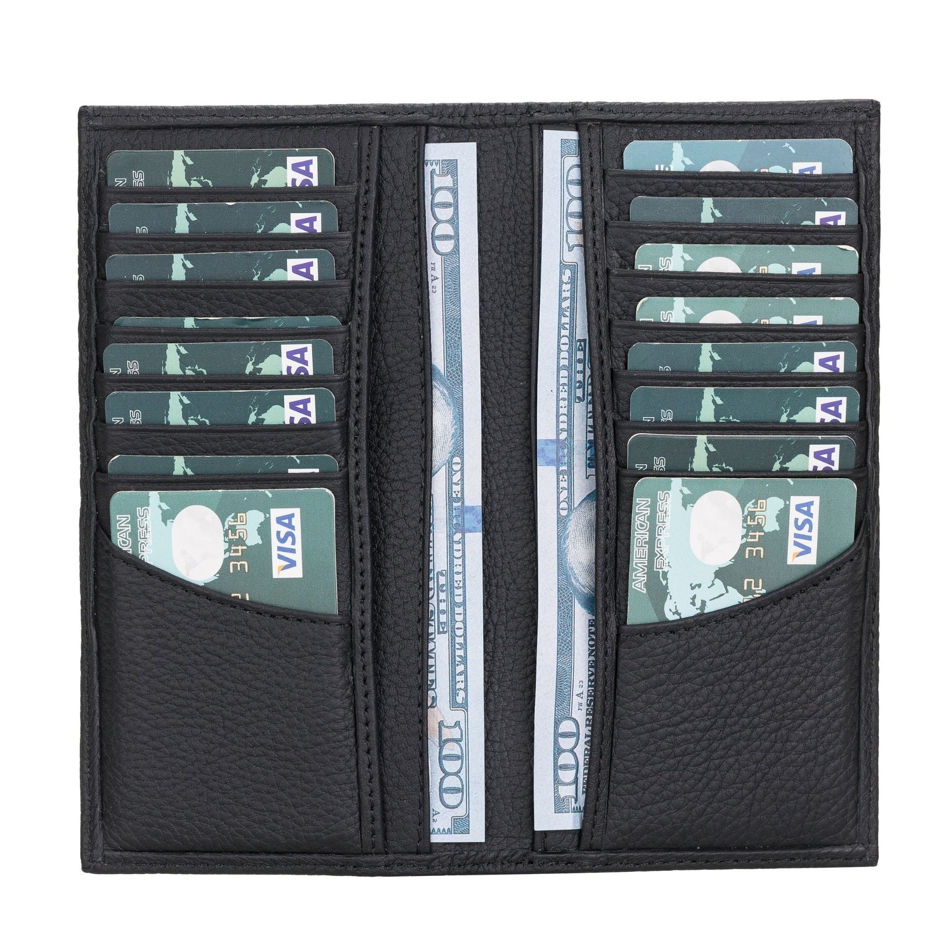 Ouray Handmade Full-Grain Leather Long Wallet for Men and Women - Concordia Style Boutique