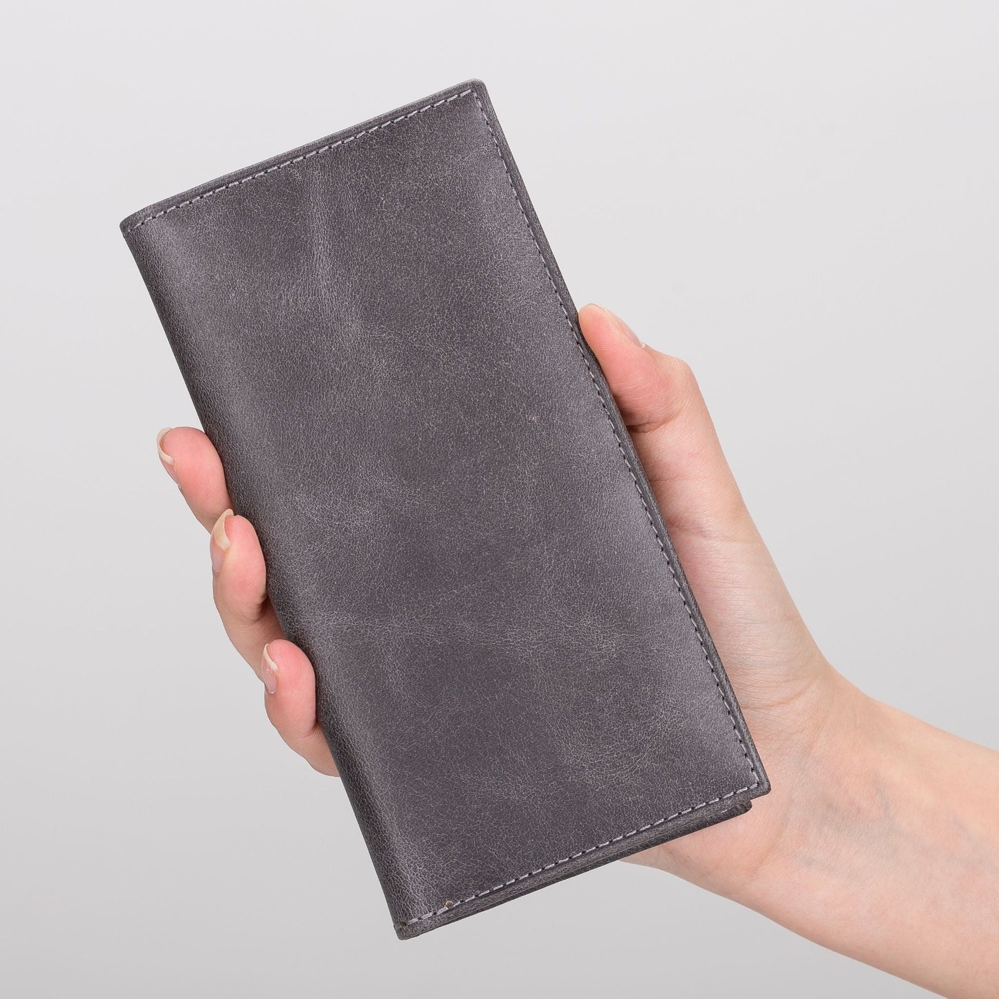 Ouray Handmade Full-Grain Leather Long Wallet for Men and Women - Concordia Style Boutique