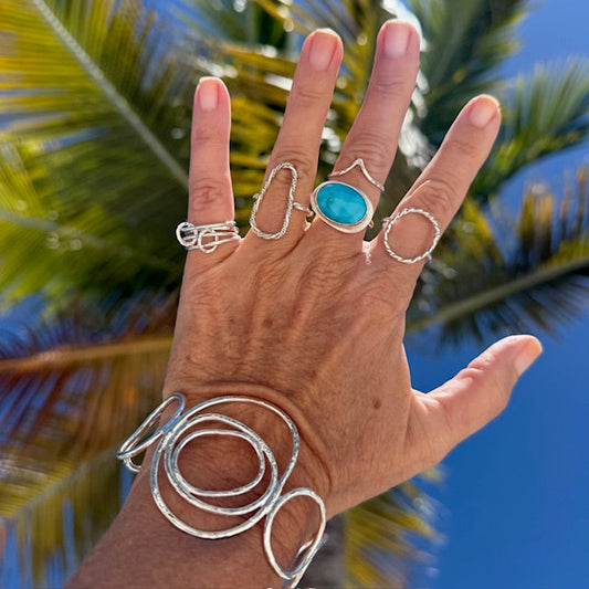Oval Turquoise Ring