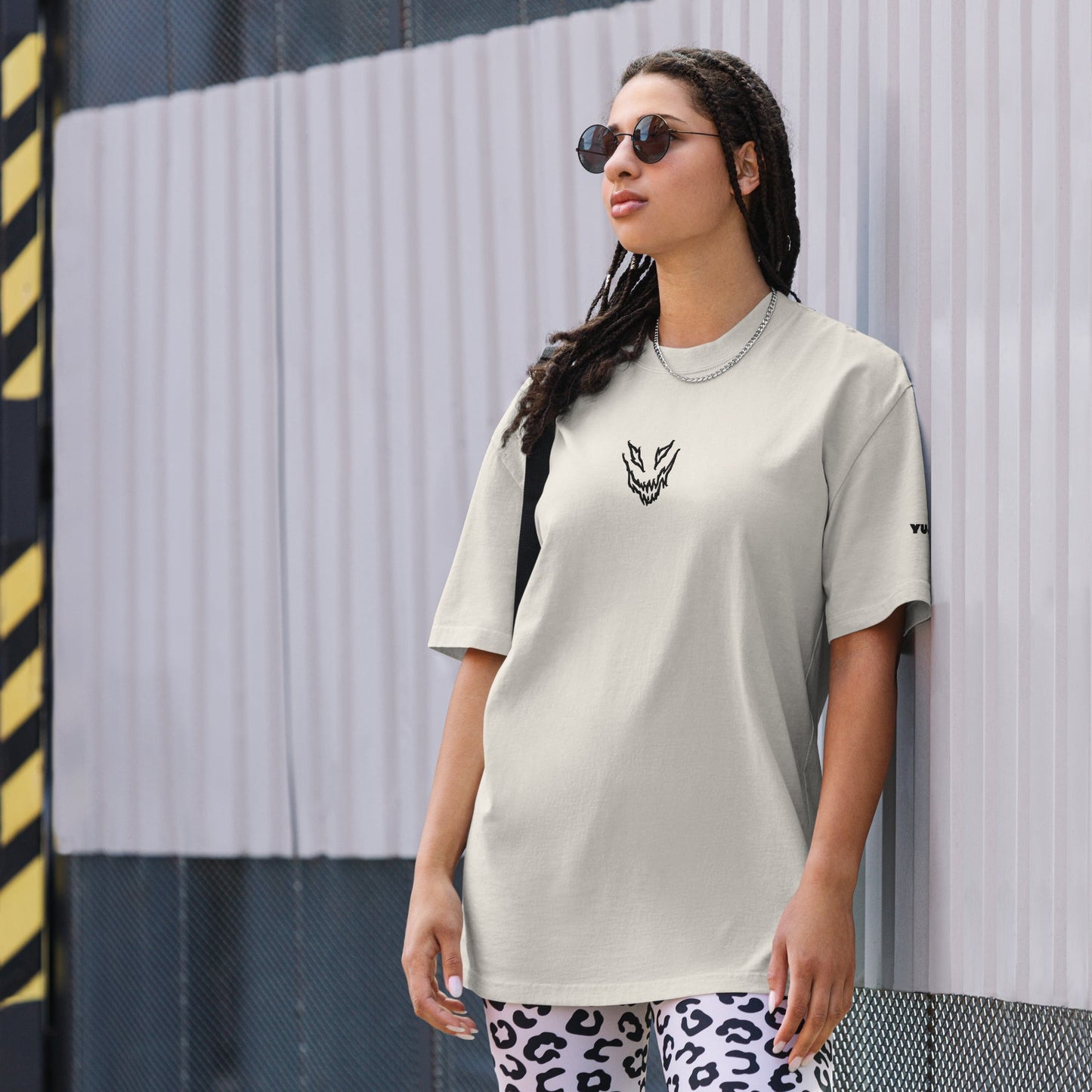 Mad Oversized Faded T-Shirt