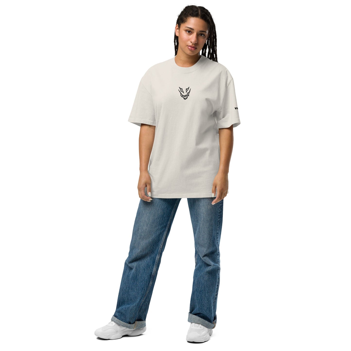 Mad Oversized Faded T-Shirt