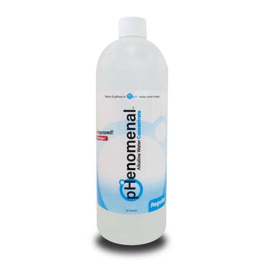 pHenomenal Water Regular Tasteless 32 Oz Concentrate - Makes 8 Gallons - Concordia Style Boutique