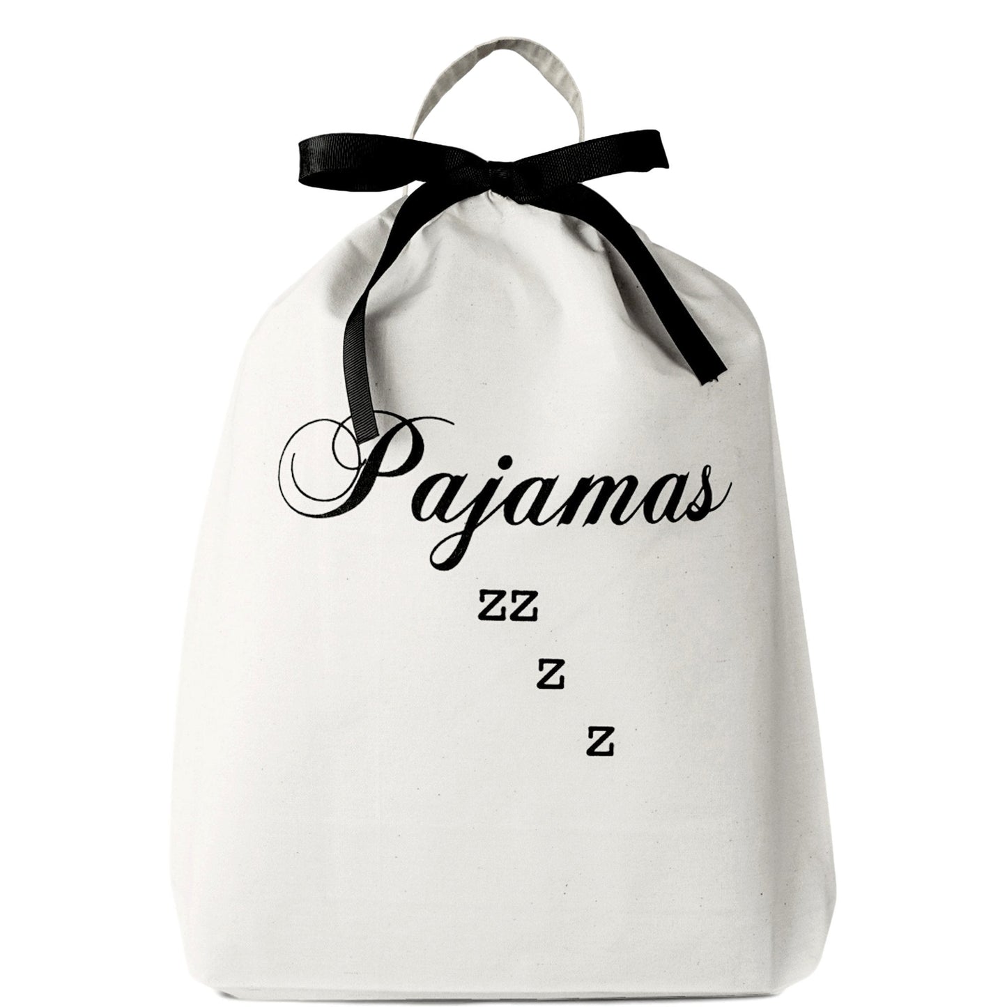 Pajamas Zzzz Travel Bag, Cream - Concordia Style Boutique