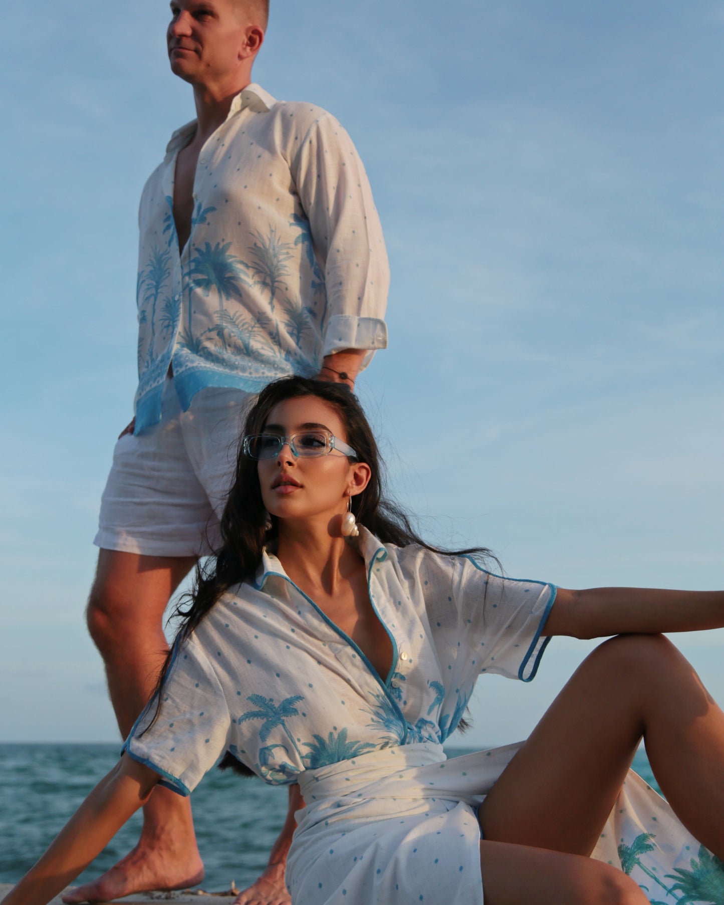 Palmetto Shirt - Palma Print - Concordia Style Boutique