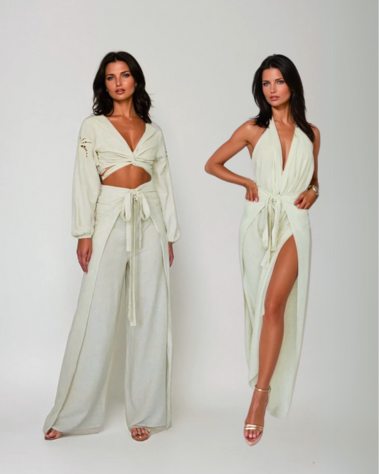 Pant to Jumpsuit - Linen Pockets - Concordia Style Boutique