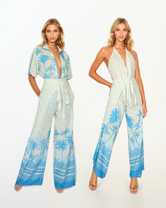 Pant to Jumpsuit - Palma Print - Concordia Style Boutique