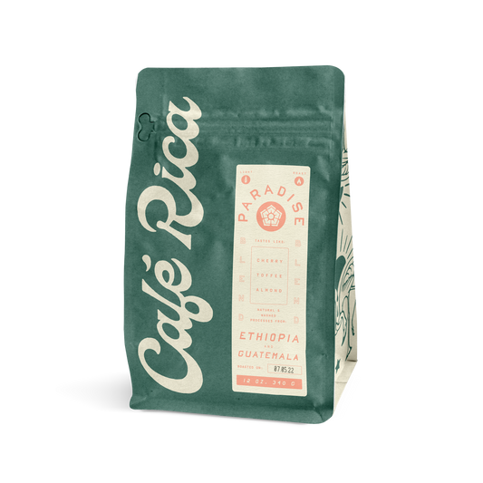 Cafe Rica's Paradise - Ethiopian & Guatemalan Blend 340g - Concordia Style Boutique