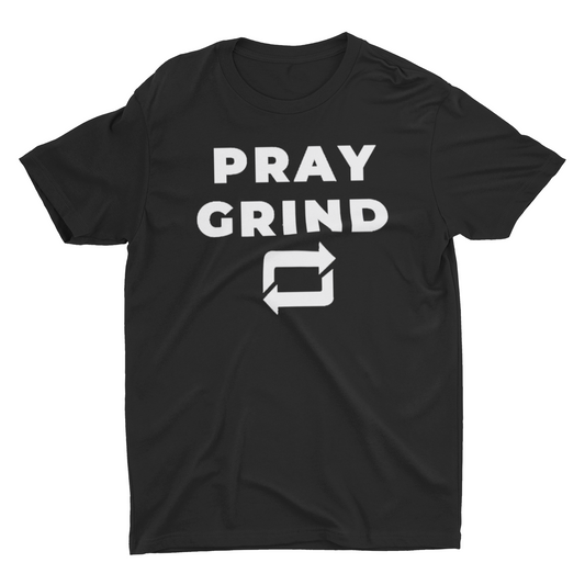 Pray Grind Repeat T-Shirt - Concordia Style Boutique