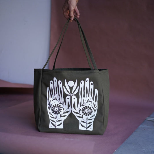 'Growth In Your Hands' Tote - Concordia Style Boutique