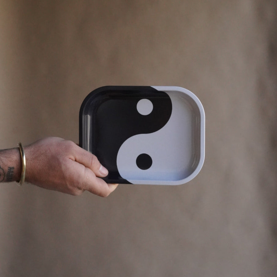 ‘Yin & Yang' Tin Tray - Concordia Style Boutique