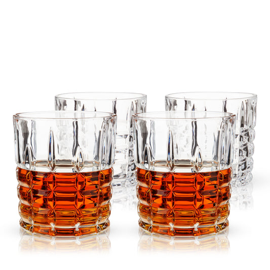 Highland Crystal Tumblers Set of 4 - Premium Drinkware from Viski - Just $59.99! Shop now at Concordia Style Boutique