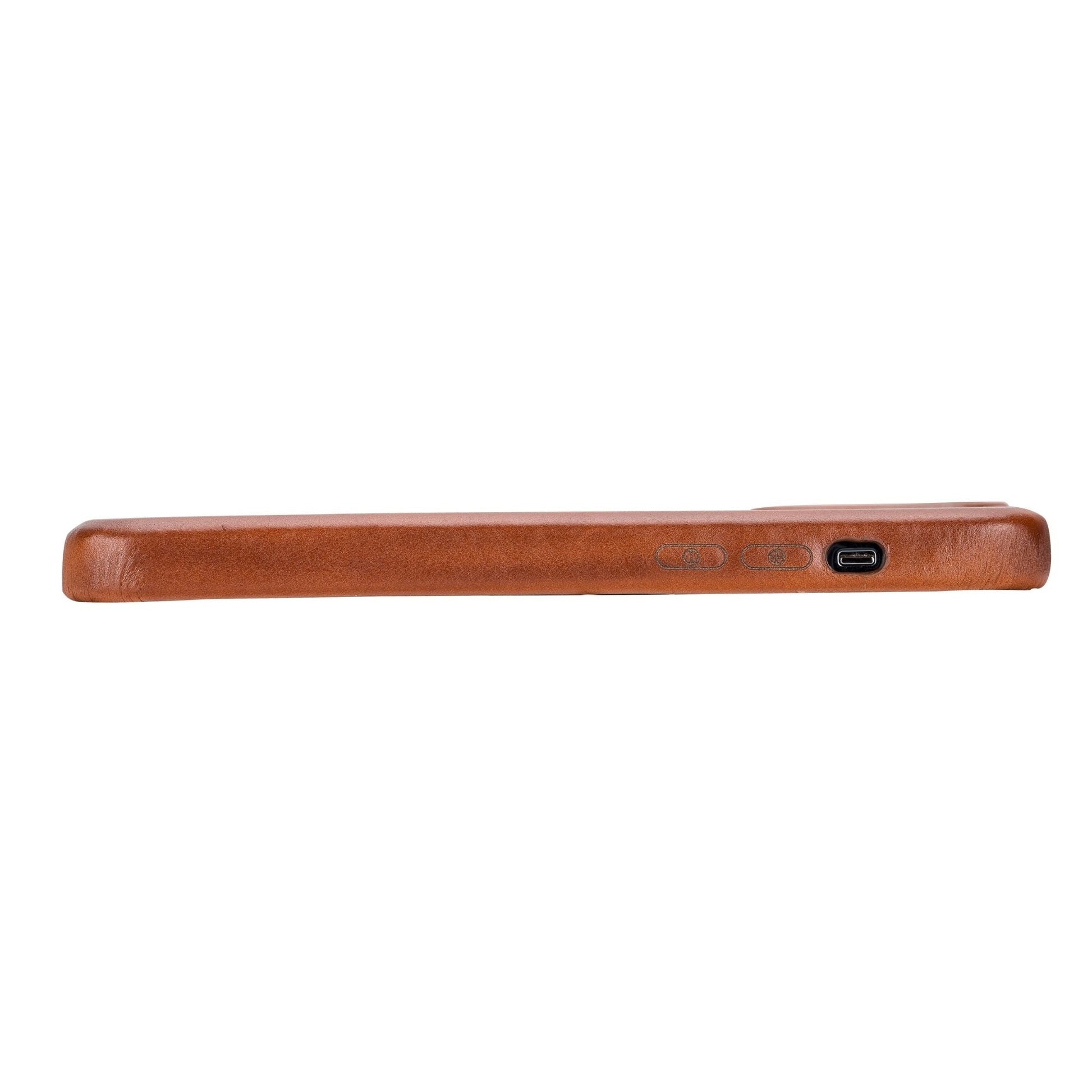 Pinedale Leather Snap-on Case for iPhone 12 Series - Concordia Style Boutique