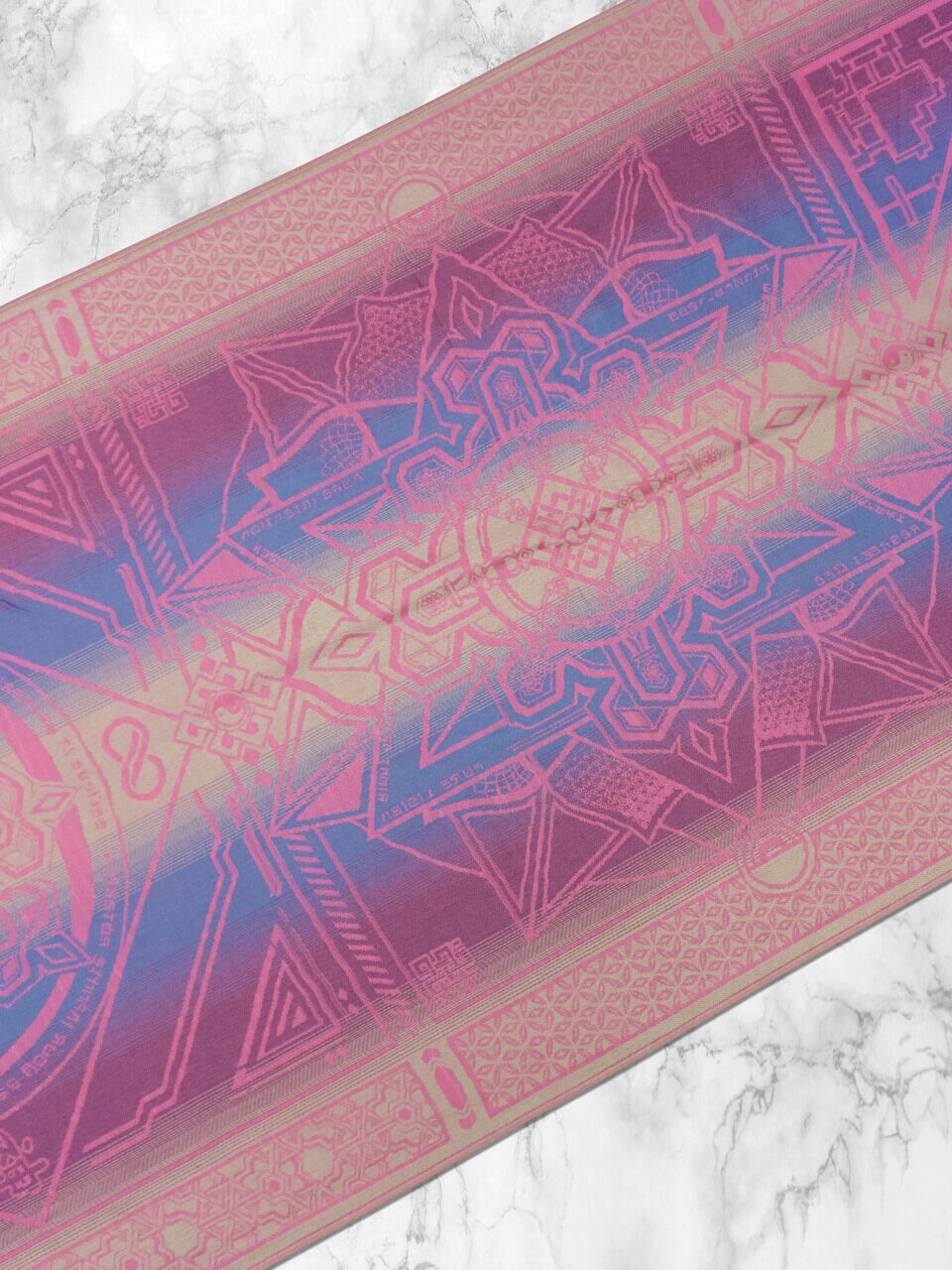 PINK AMETHYST DHARMA • Reversible Festival Shawl/Scarf - Concordia Style Boutique