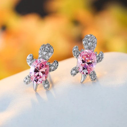 TURTLE GEM EARRINGS (PAIR) - Concordia Style Boutique