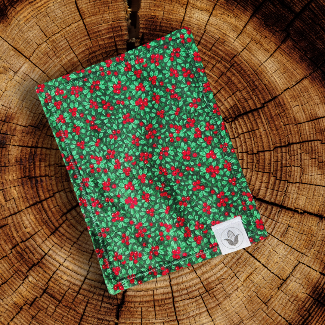 Christmas Holly Handkerchief
