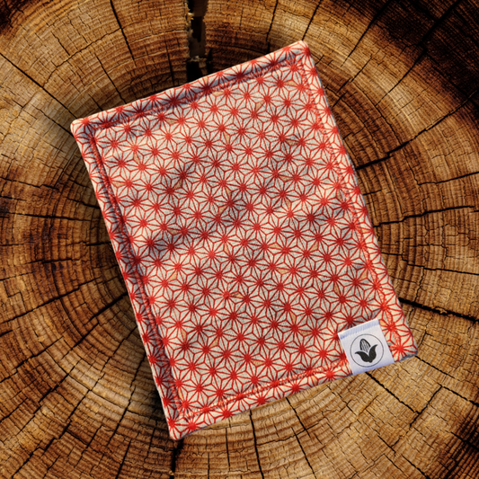 Red Asanoha Handkerchief