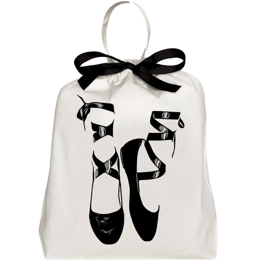 Pointe Ballerina Shoe Bag, Cream - Concordia Style Boutique