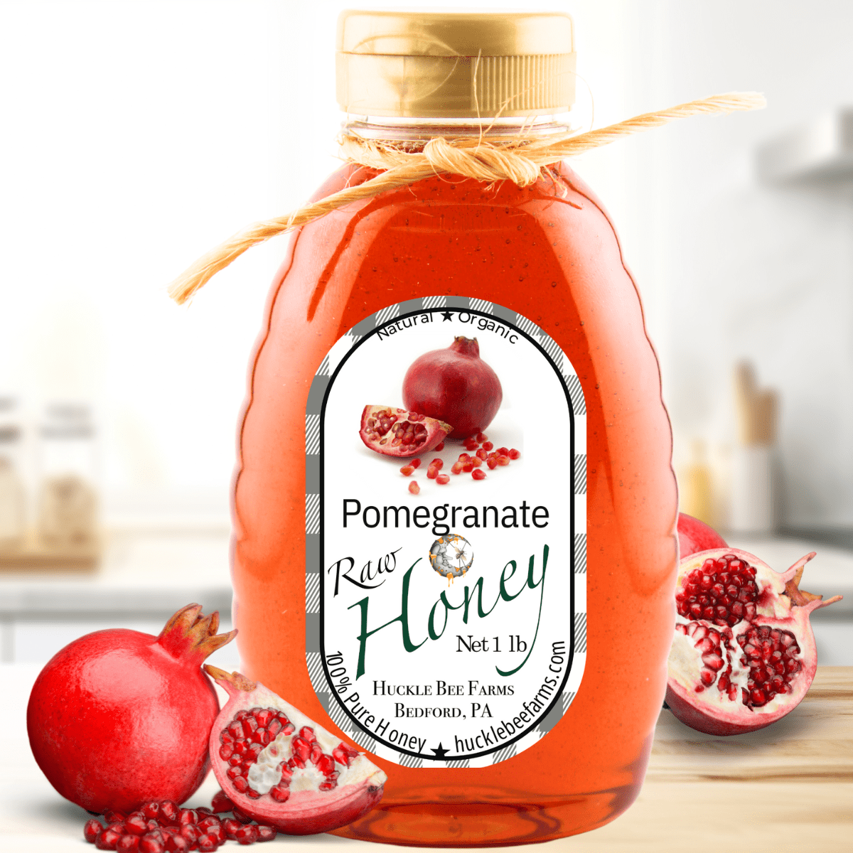 Pomegranate Infused Honey - Concordia Style Boutique
