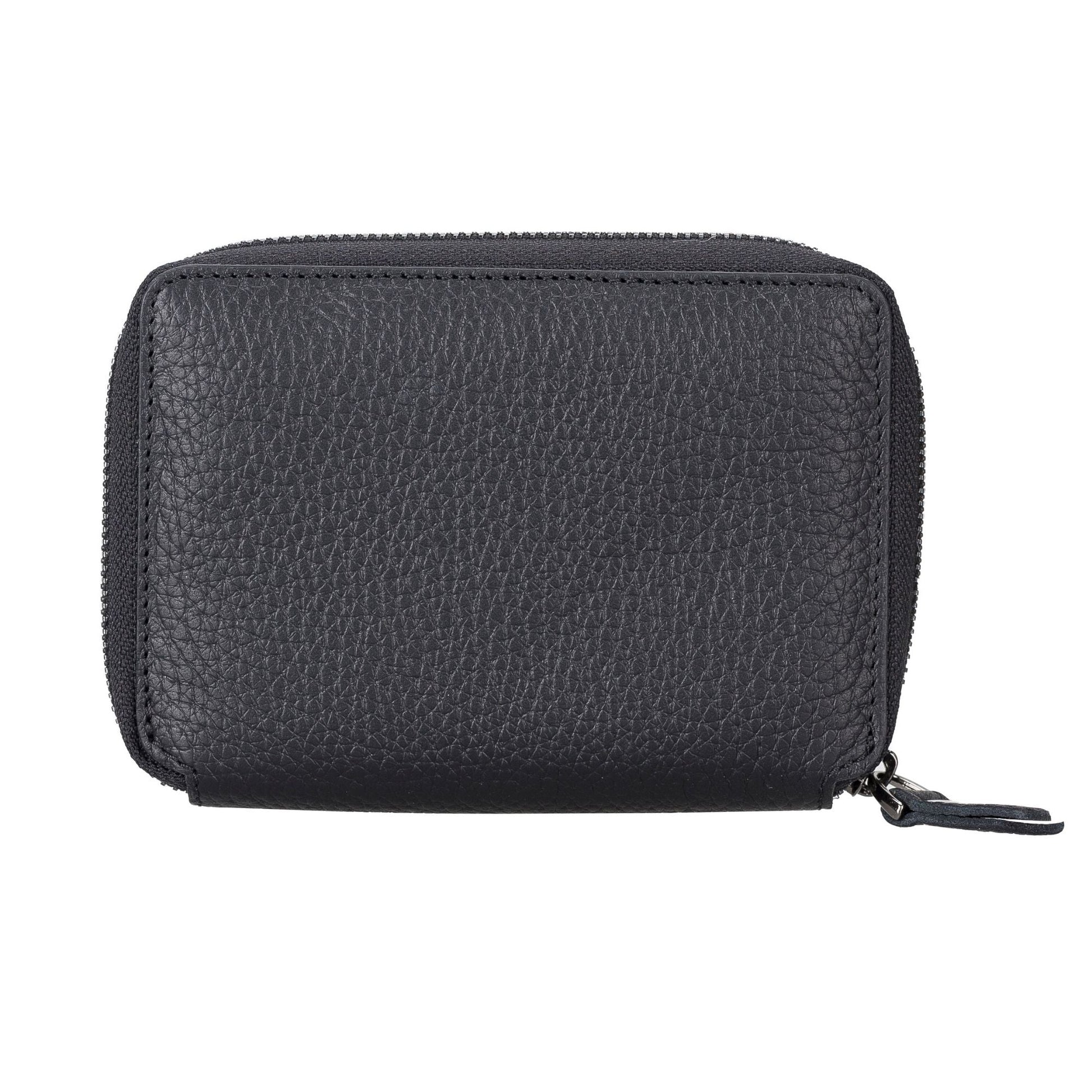 Powell Handmade Unisex Leather Wallet with Zippered Compartment - Concordia Style Boutique