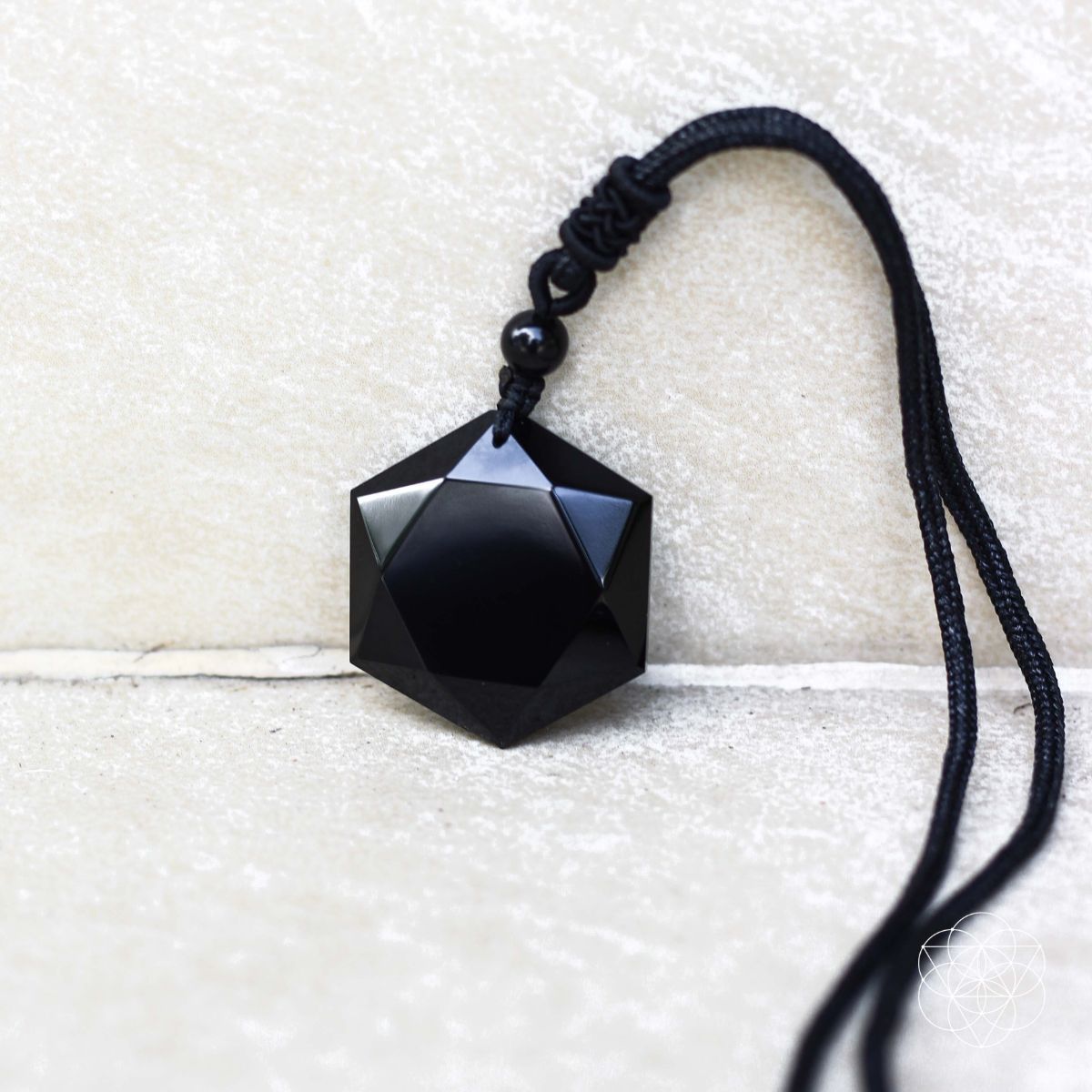 Premium Black Obsidian Talisman - Concordia Style Boutique