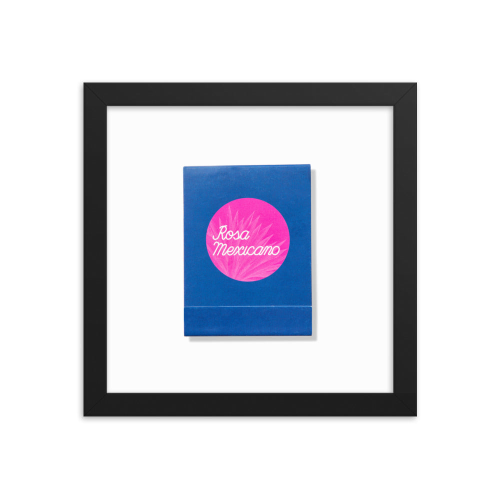 Rosa Mexicano Framed Print