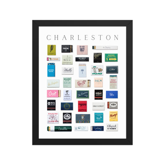 Charleston Matchbox Print