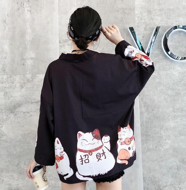Maneki Neko Kimono